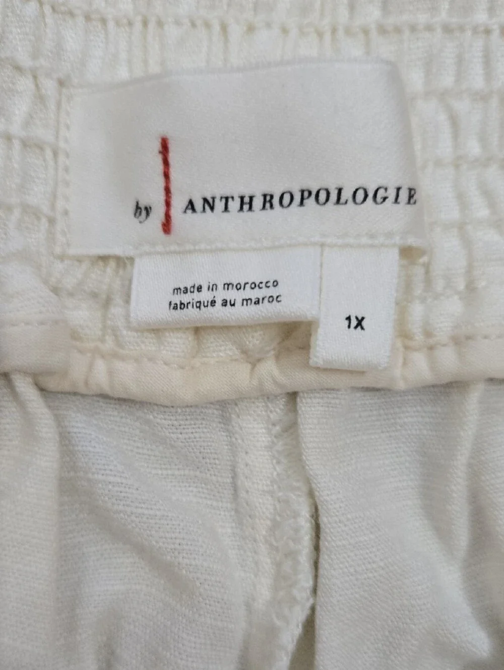 Women’s White High-Waist Button-Front Shorts